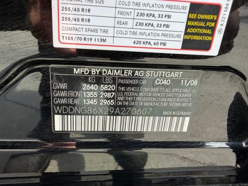 Used 2009 Mercedes-Benz S 550 4MATIC image 18