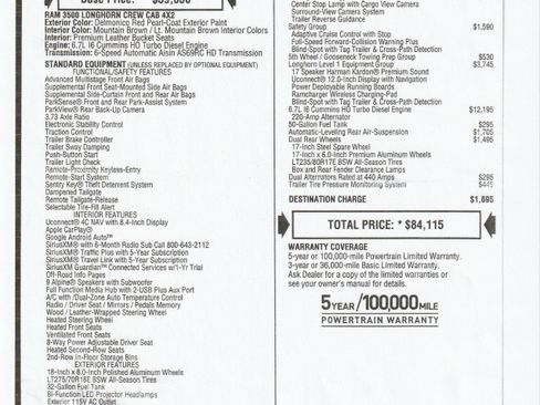 Used 2021 RAM 3500 Limited image 2