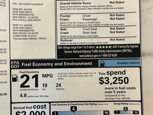 Used 2018 Audi SQ5 Prestige image 29