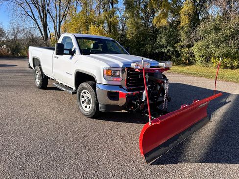 Used 2015 GMC Sierra 3500 Pickup 2D 8 ft w/ Snow Plow Prep Package image 1