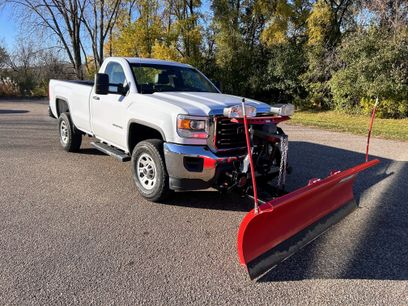 Used 2015 GMC Sierra 3500 4x4 Regular Cab w/ Snow Plow Prep Package