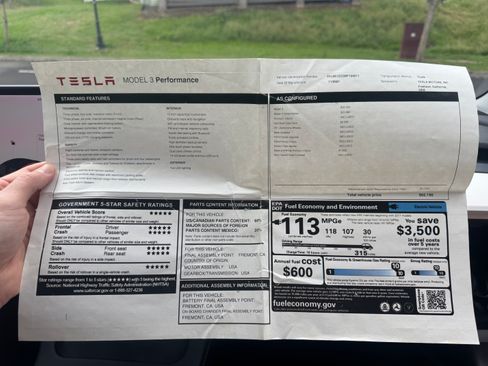 Used 2022 Tesla Model 3 Performance image 16
