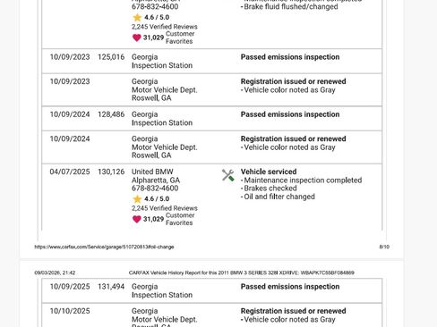 Used 2011 BMW 328i xDrive Sedan image 13