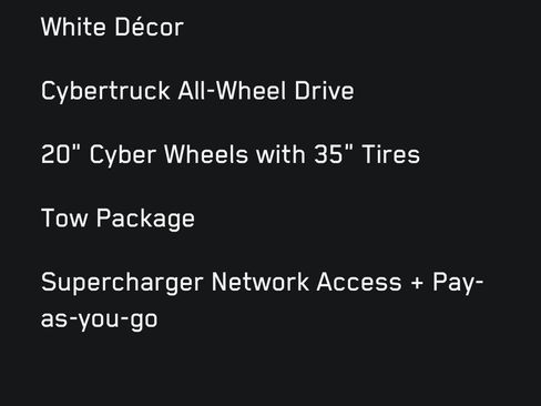 Used 2024 Tesla Cybertruck AWD Crew Cab image 10