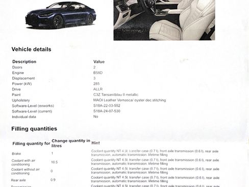 Used 2022 BMW 440i xDrive M440i xDrive Coupe 2D image 2