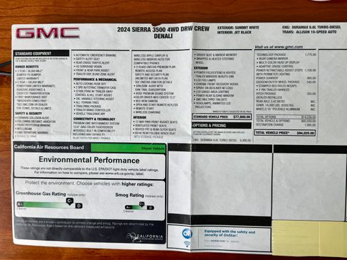 Used 2024 GMC Sierra 3500 Denali w/ Technology Package AWD/4WD image 26