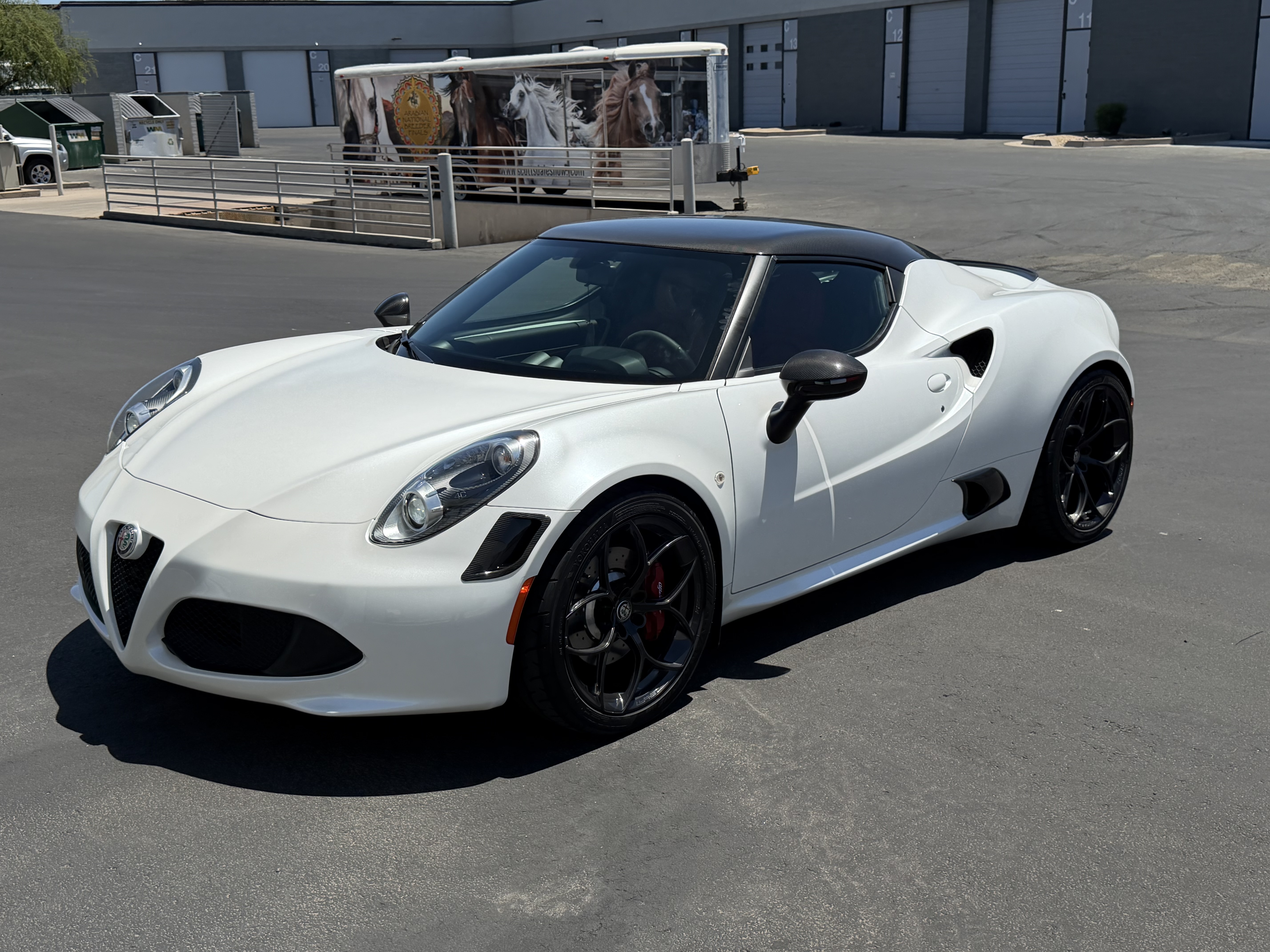 Used 2018 Alfa Romeo 4C Coupe w/ Coupe Track Package 1 RWD image 1