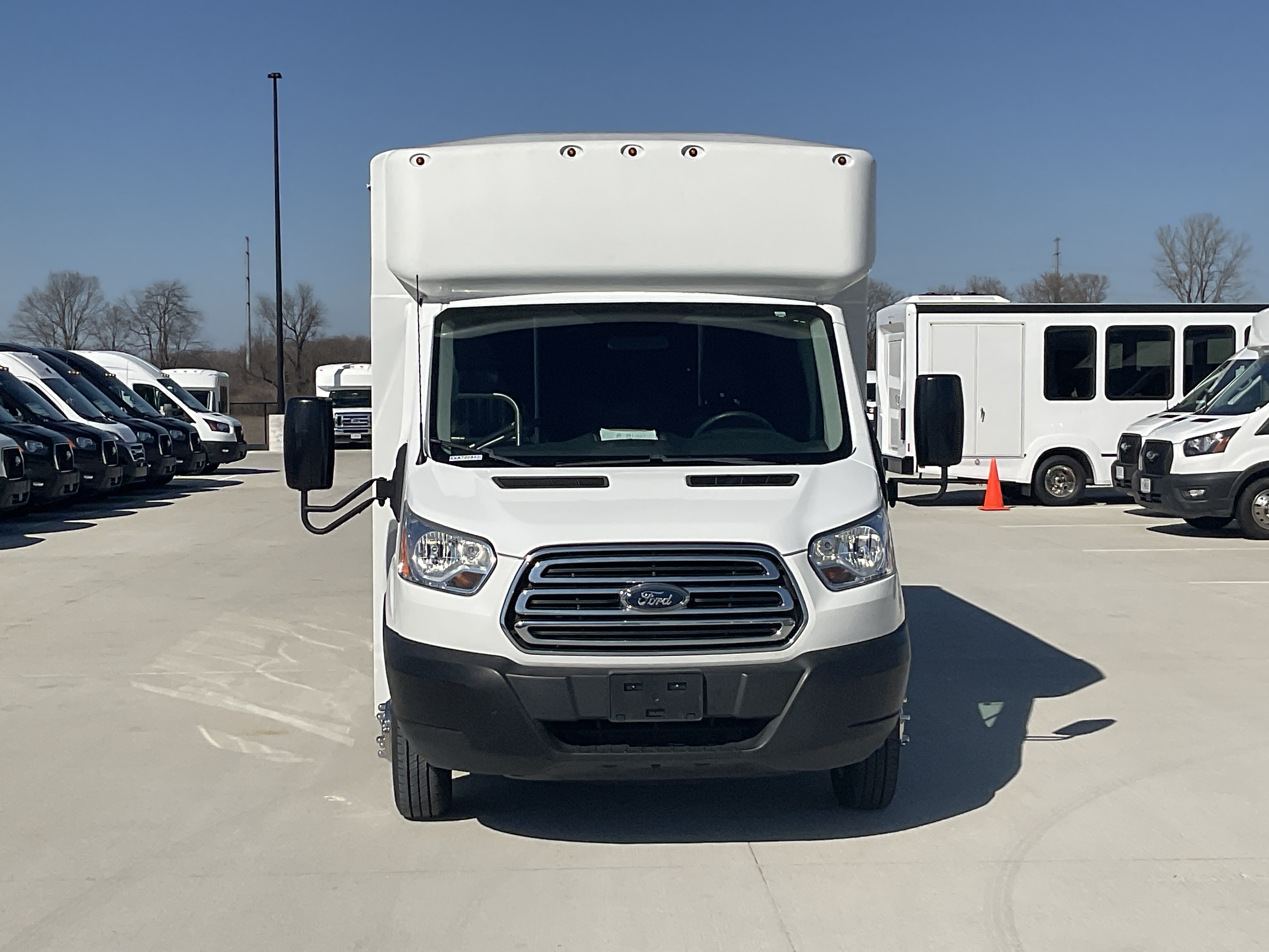 Used 2019 Ford Transit 350 156 DRW w/ Shuttle Bus Prep Package RWD image 2