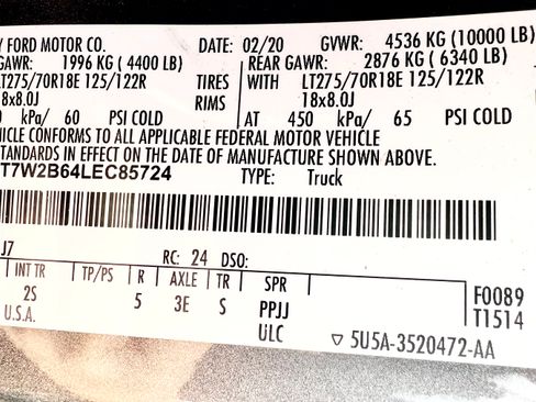 Used 2020 Ford F250 XLT w/ XLT Premium Package image 11