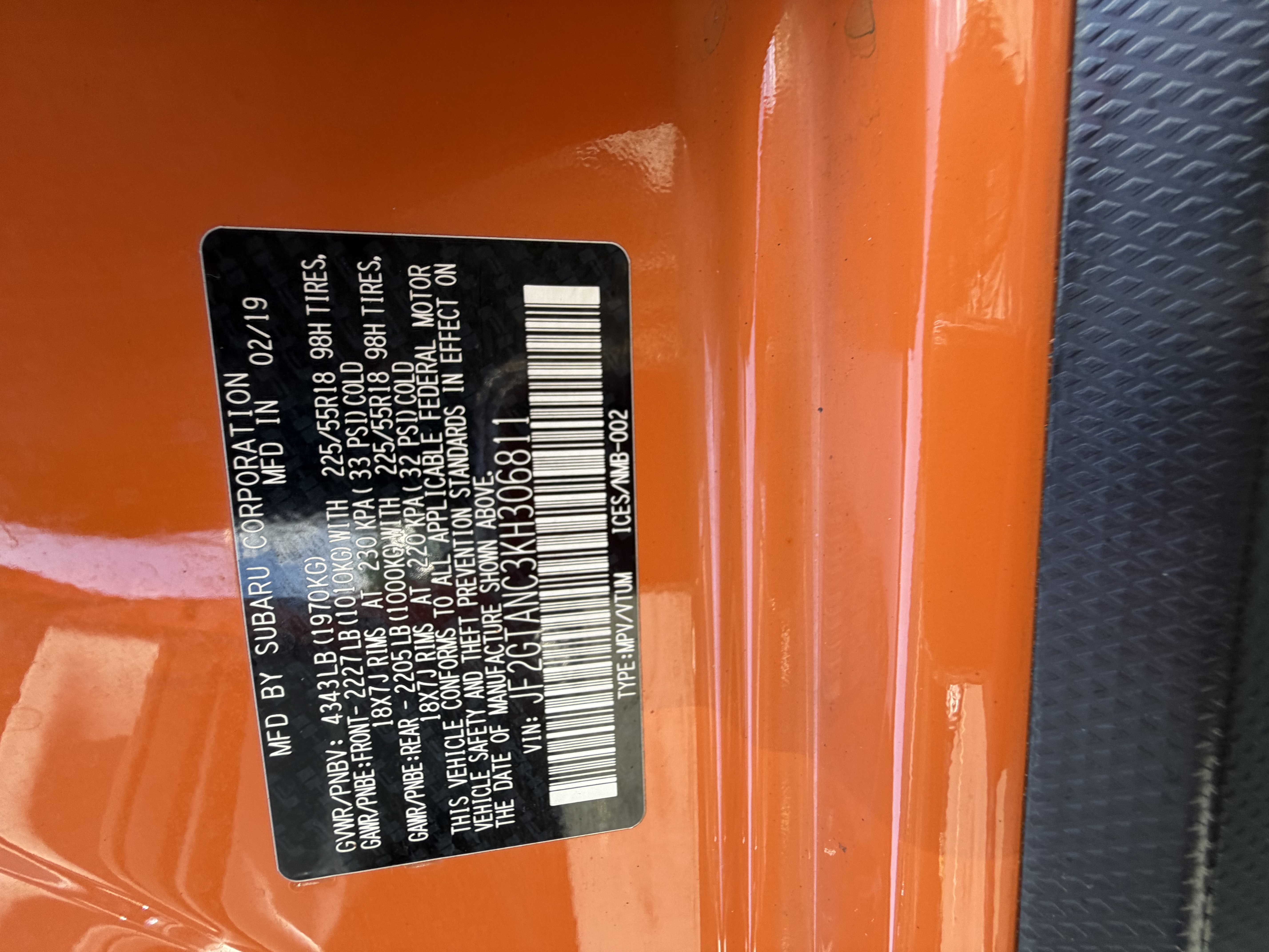 Used 2019 Subaru Crosstrek 2.0i Limited w/ Moonroof Package w/Navigation AWD/4WD image 11