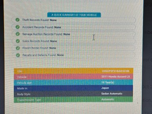 Used 2011 Honda Accord LX image 11