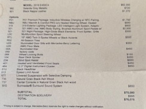 Used 2019 Mercedes-Benz E 450 4MATIC Coupe image 4