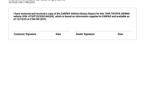 Used 1999 Toyota Sienna XLE image 28