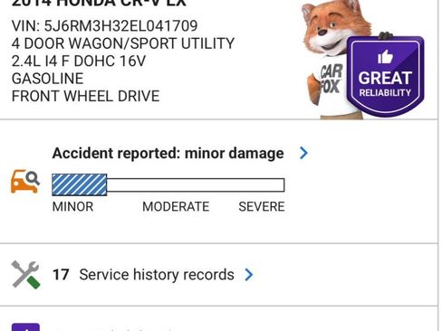 Used 2014 Honda CR-V LX image 2