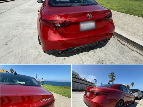Used 2018 Alfa Romeo Giulia Ti Sport w/ Quick Order Package 22U Sport RWD image 2