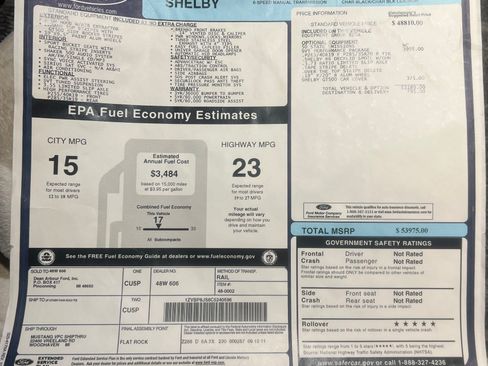 Used 2012 Ford Mustang Shelby GT500 w/ SVT Performance Pkg image 27