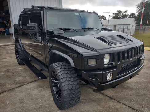 Used 2008 HUMMER H2 SUT Sport Utility Pickup 4D image 11