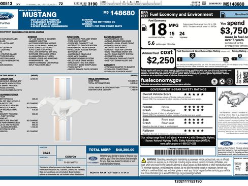 Used 2021 Ford Mustang GT Premium w/ Equipment Group 401A image 22