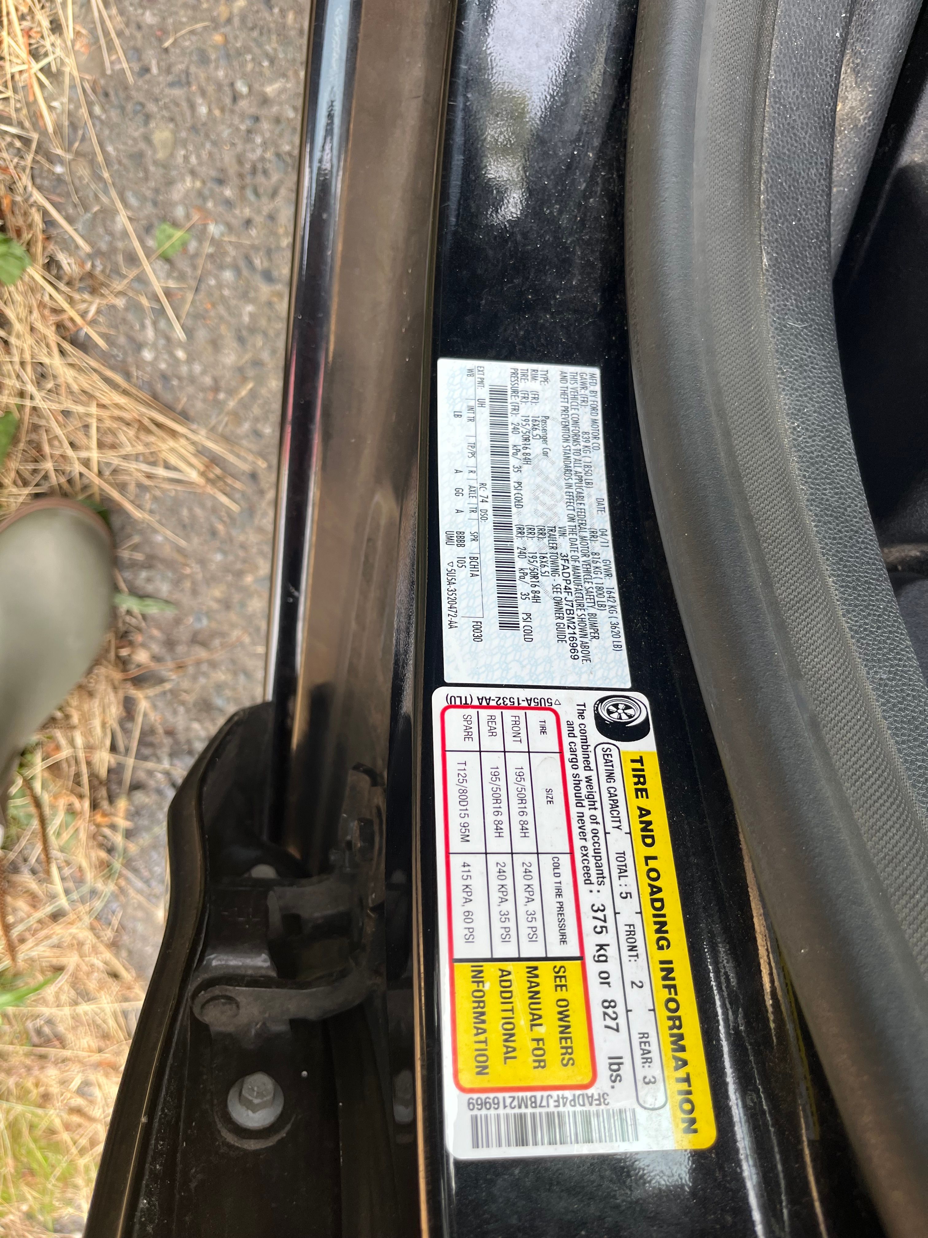 Used 2011 Ford Fiesta SES w/ 301A Rapid Spec Order Code FWD image 8