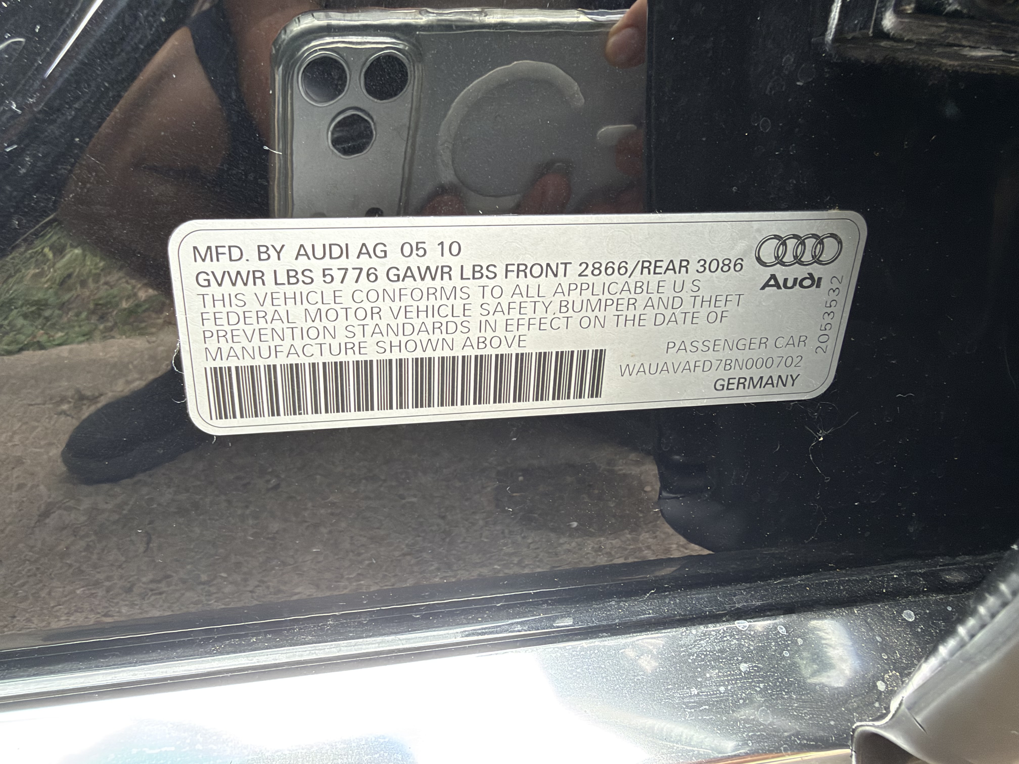 Used 2011 Audi A8 4.2 w/ Convenience Pkg AWD/4WD image 13