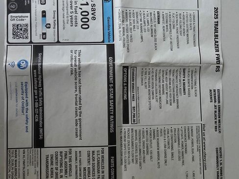 Used 2025 Chevrolet TrailBlazer RS w/ Convenience Package image 18