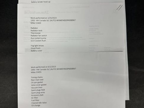 Used 1993 Volkswagen Corrado SLC image 19