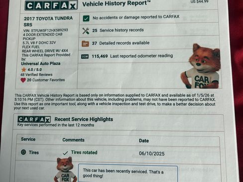 Used 2017 Toyota Tundra SR5 image 19