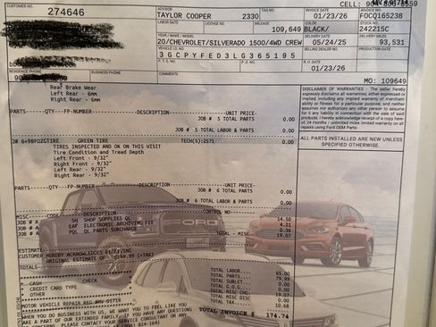 Used 2020 Chevrolet Silverado 1500 LT Trail Boss image 17