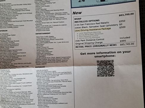 Used 2020 BMW Z4 M40i w/ Driving Assistance Package image 16