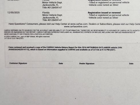 Used 2016 Mitsubishi Outlander SEL image 31