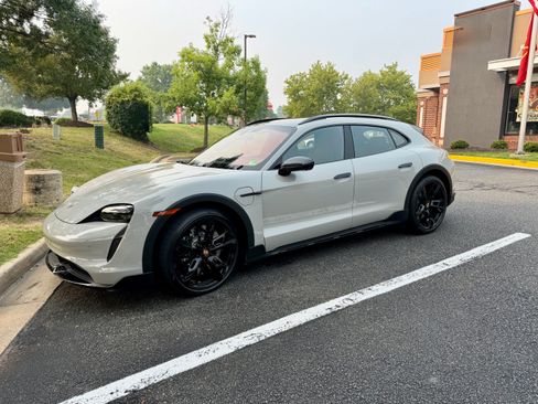 Used 2024 Porsche Taycan Turbo AWD/4WD image 1