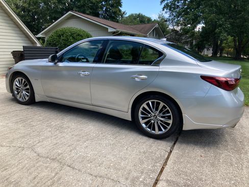 Used 2018 INFINITI Q50 Luxe w/ Essential Package (3.0T Luxe) RWD image 1