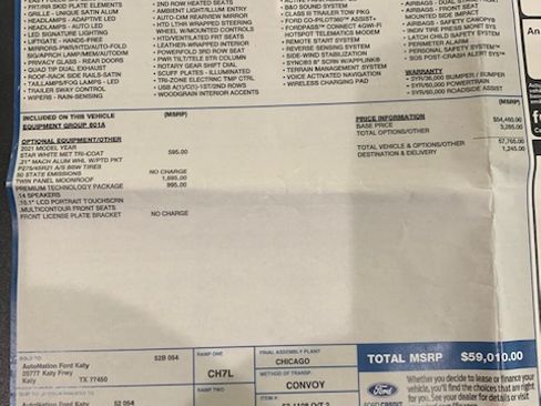 Used 2021 Ford Explorer Platinum w/ Equipment Group 601A image 13