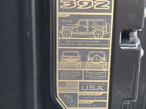 Used 2022 Jeep Wrangler Unlimited Rubicon 392 w/ Trailer Tow Package image 25