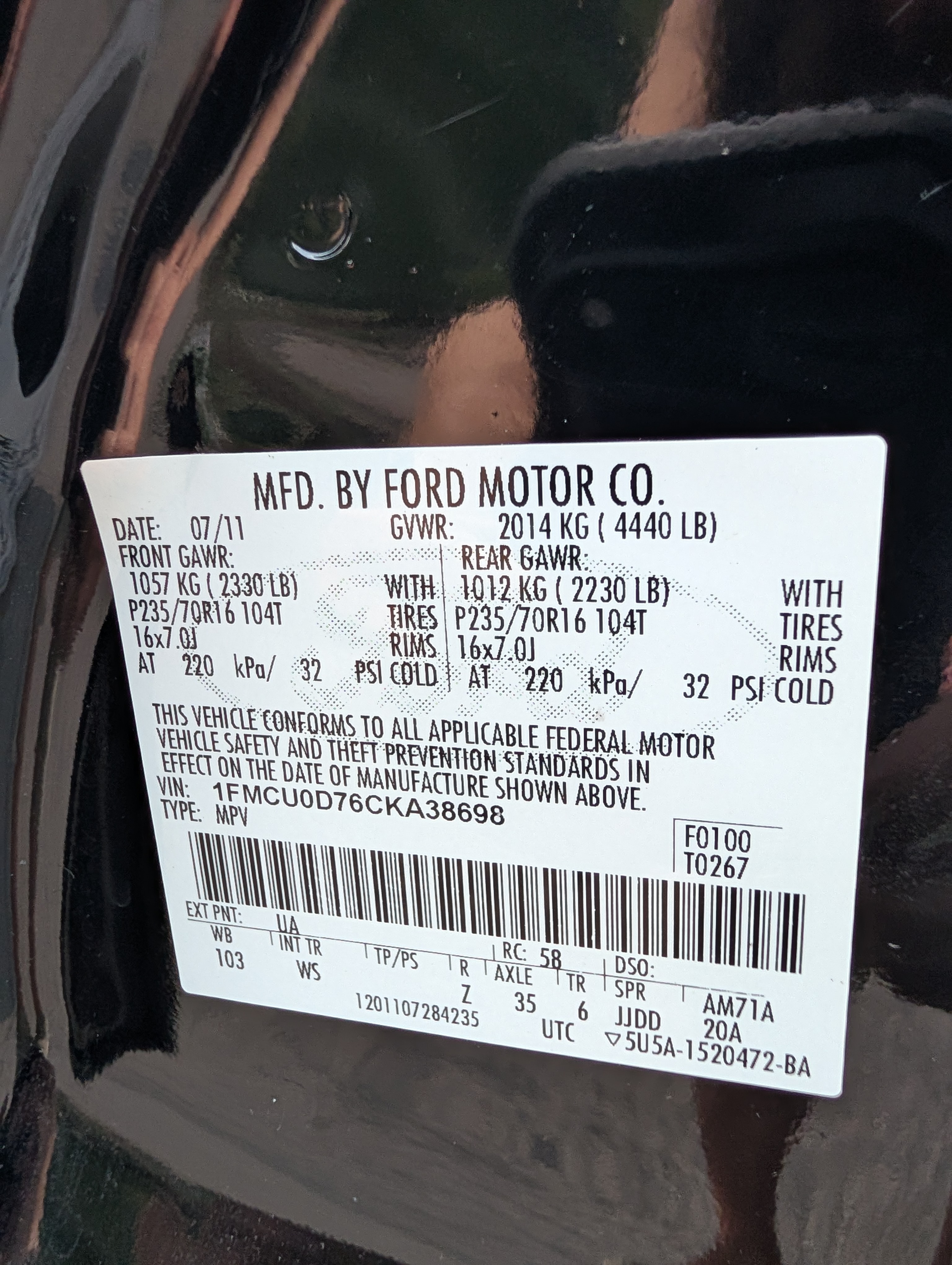 Used 2012 Ford Escape XLT FWD image 19