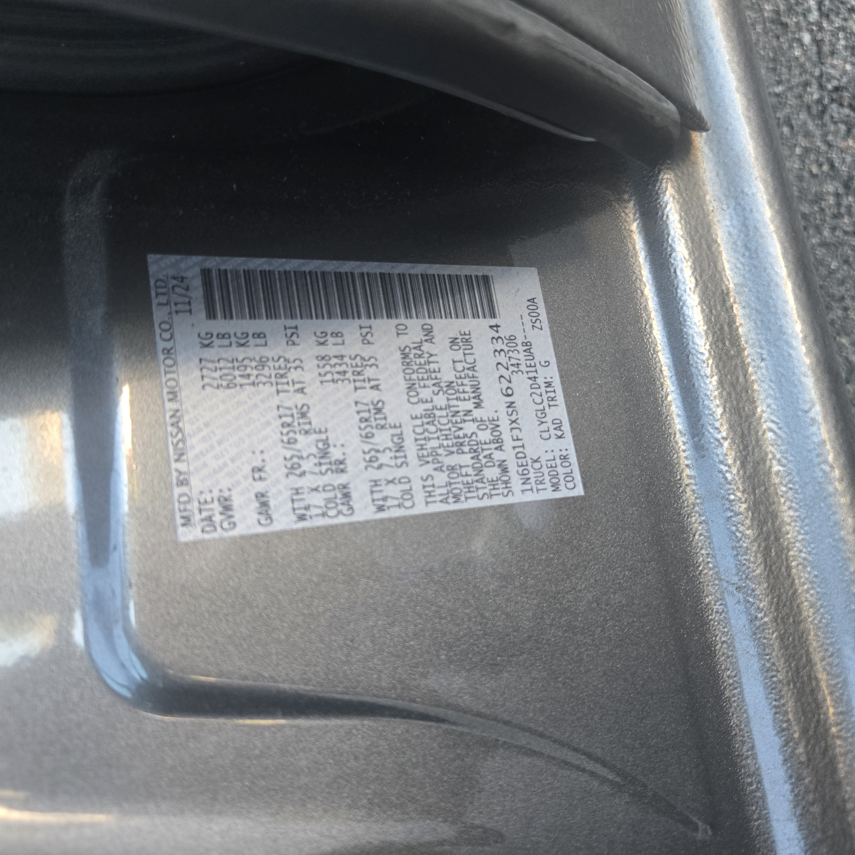 Used 2025 Nissan Frontier SV w/ SV Convenience Package RWD image 5