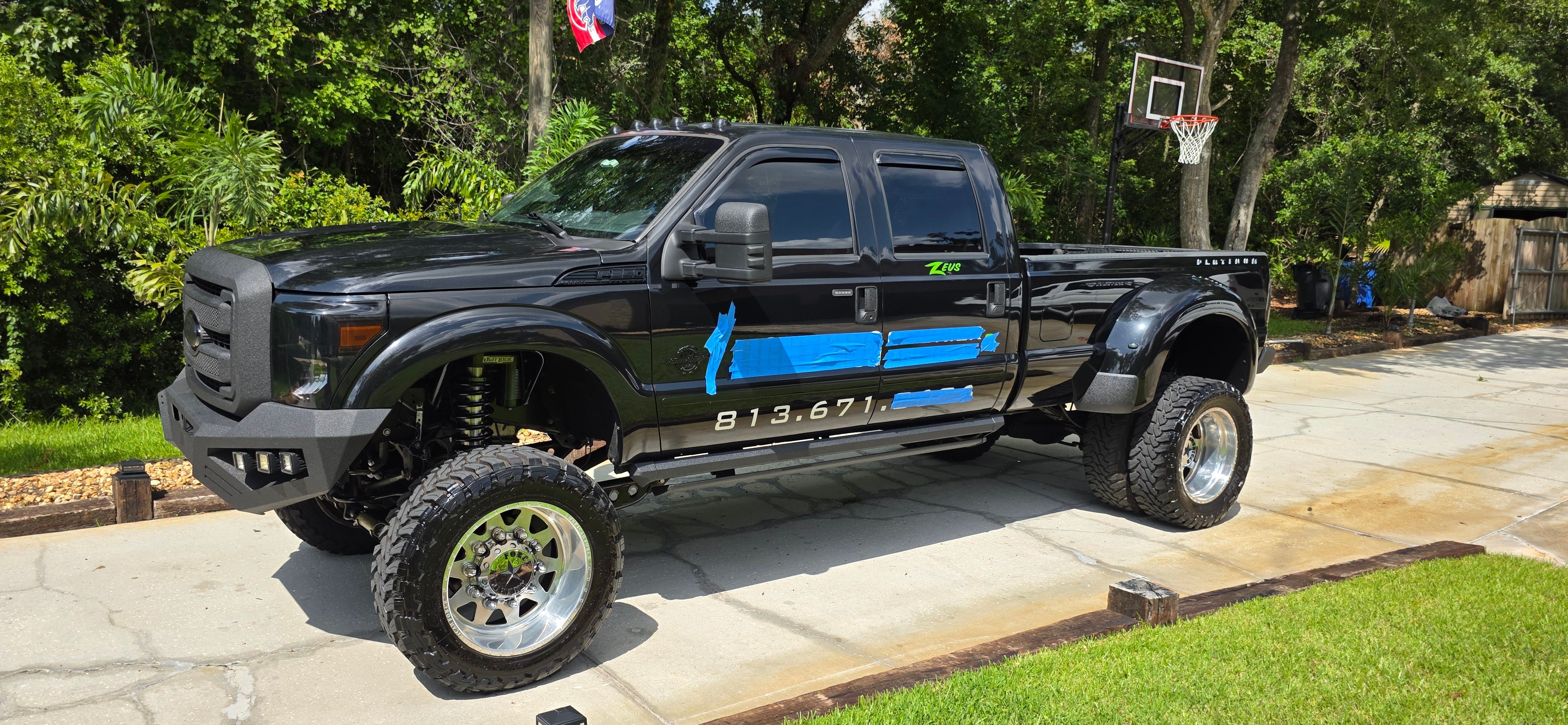 Used 2013 Ford F350 Platinum w/ FX4 Off Road Pkg AWD/4WD image 1