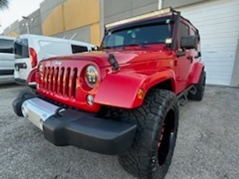 Used 2014 Jeep Wrangler Unlimited Sahara w/ Connectivity Group image 2