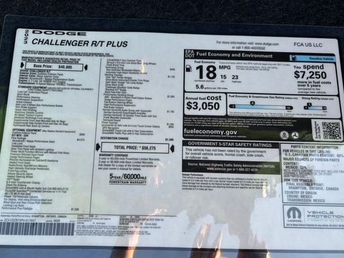 Used 2023 Dodge Challenger R/T w/ Plus Package image 19