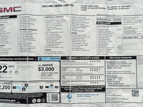 Used 2023 GMC Sierra 1500 AT4 w/ AT4 Premium Package AWD/4WD image 13