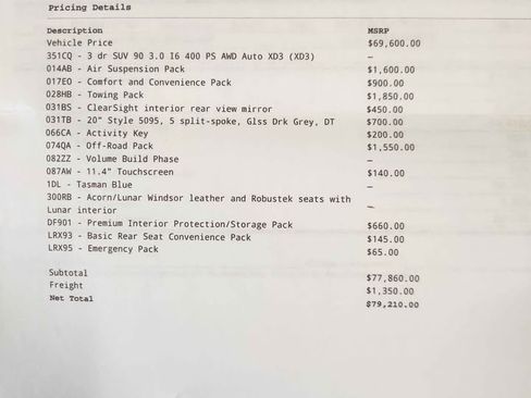 Used 2022 Land Rover Defender 90 X-Dynamic HSE image 16