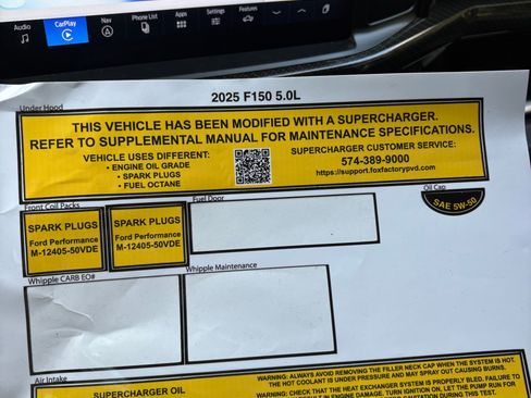 Used 2025 Ford F150 Lariat w/ Equipment Group 502A High AWD/4WD image 11