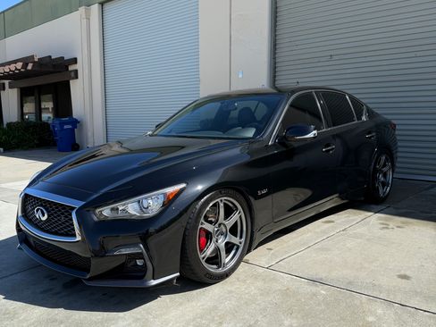 Used 2019 INFINITI Q50 Red Sport 400 RWD image 2