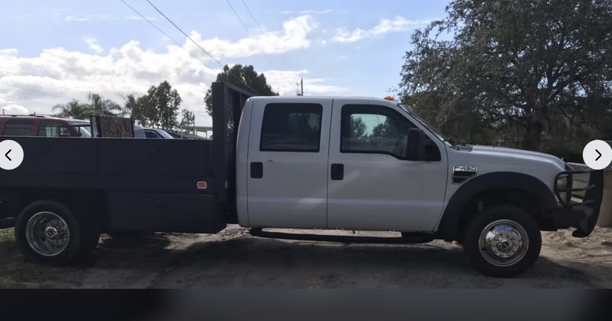 Used 2008 Ford F450 4x4 Crew Cab Super Duty image 2