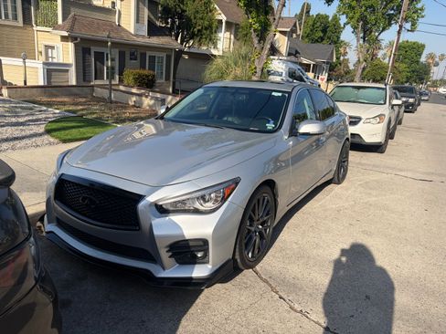 Used 2014 INFINITI Q50 Hybrid w/ Navigation Package RWD image 1