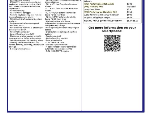 Used 2001 Chevrolet Corvette Convertible w/ Preferred Equipment Group2 image 6