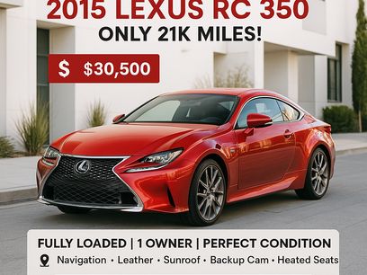Used 2015 Lexus RC 350
