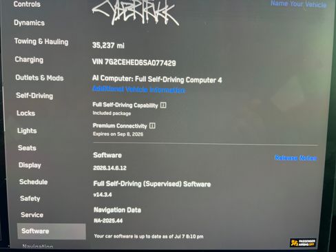 Used 2025 Tesla Cybertruck AWD Crew Cab image 2
