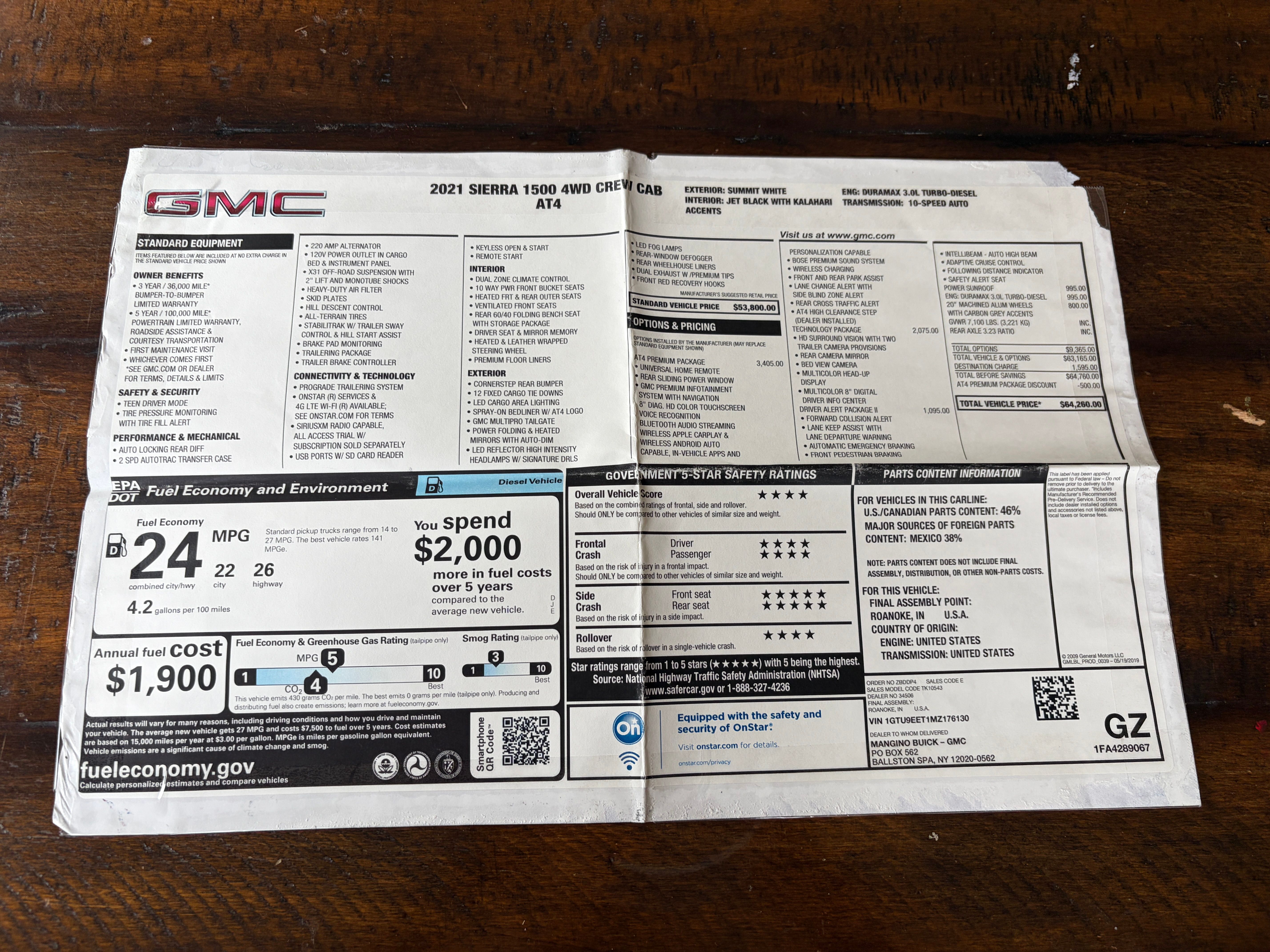 Used 2021 GMC Sierra 1500 AT4 w/ AT4 Premium Package AWD/4WD image 22