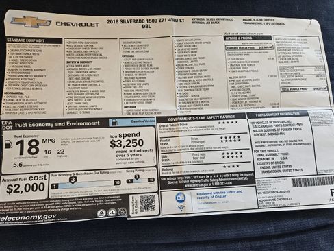 Used 2018 Chevrolet Silverado 1500 LT w/ All Star Edition image 16